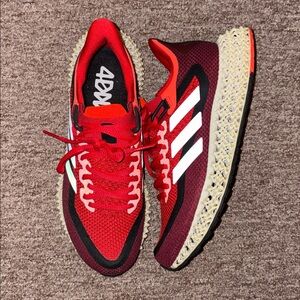 Adidas 4DFWD Better Scarlet Cloud White Solar Red